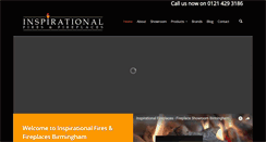 Desktop Screenshot of inspirationalfires.co.uk